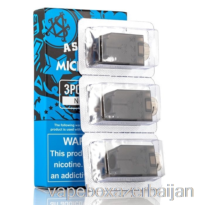 Vape Baku Asvape MICRO Replacement Pods MICRO Pods (Coils Not Included)